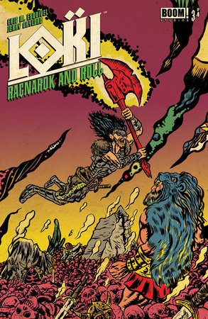 Loki Ragnarok & Roll #3 by Eric M. Esquivel