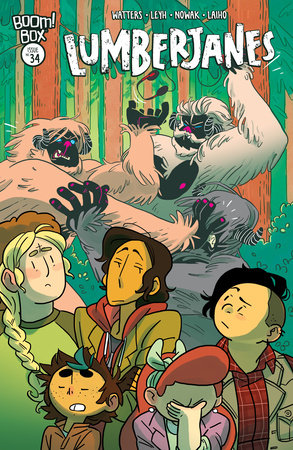 Lumberjanes #34 by Shannon Watters and Kat Leyh