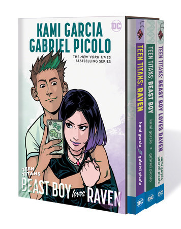 Teen Titans: Raven, Beast Boy and Beast Boy Loves Raven Box Set by Kami Garcia