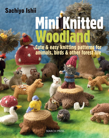 Mini Knitted Woodland by Sachiyo Ishii