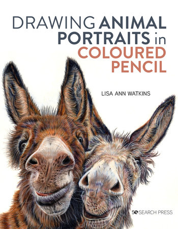 Drawing Animal Portraits in Coloured Pencil by Lisa Ann Watkins