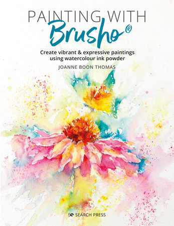 Painting with Brusho by Joanne Boon Thomas