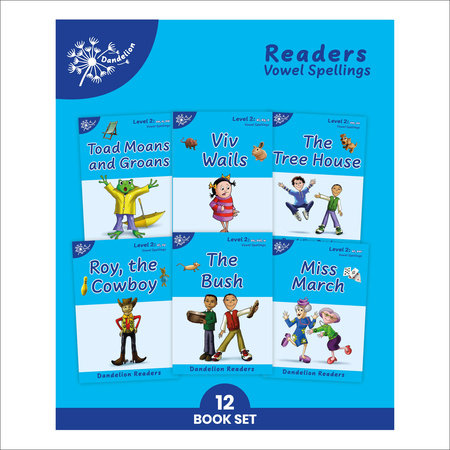 Phonic Books Dandelion Readers Vowel Spellings Level 2 Viv Wails by Phonic Books