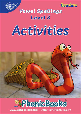 Phonic Books Dandelion Readers Vowel Spellings Level 3 Activities by Phonic Books
