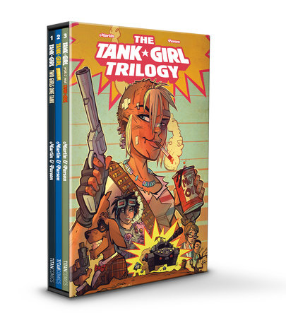 Tank Girl Trilogy Box Set (GOLD, WORLD WAR, 2 GIRLS 1 TANK) by Alan Martin