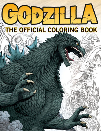 Godzilla: The Official Coloring Book by Titan: 9781803368054