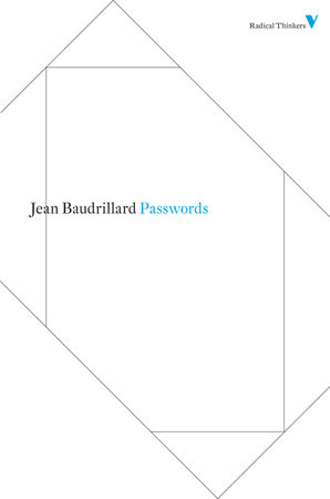 Passwords by Jean Baudrillard