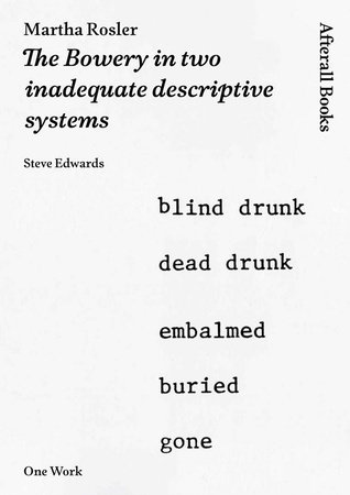 Martha Rosler by Steve Edwards