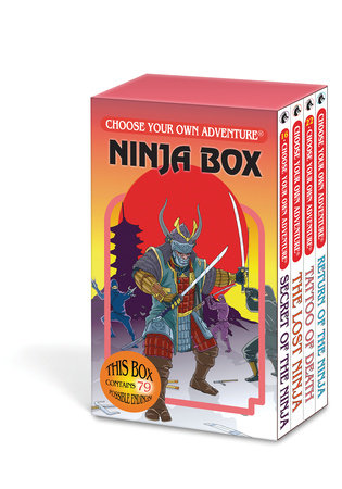 Choose Your Own Adventure 4-Book Boxed Set Ninja Box (Secret of the Ninja, Tattoo of Death, The Lost Ninja, Return Of the Ninja) by R. A. Montgomery