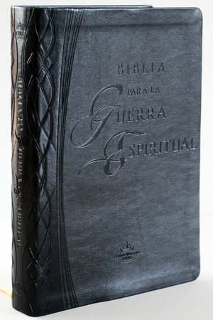 RVR 1960 Biblia para la Guerra Espiritual  Negra con índice / Spiritual Warfare Bible, Black Imitation Leather with Index by CASA CREACION