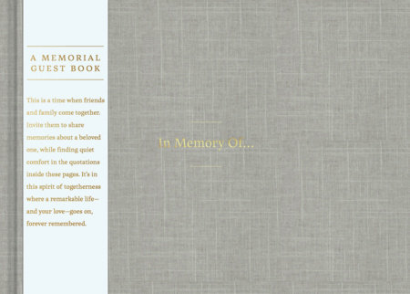 In Memory Of . . . by Miriam Hathaway