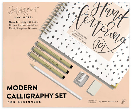 Modern Calligraphy Set For Beginners By Chalkfulloflove Penguinrandomhouse Com Books