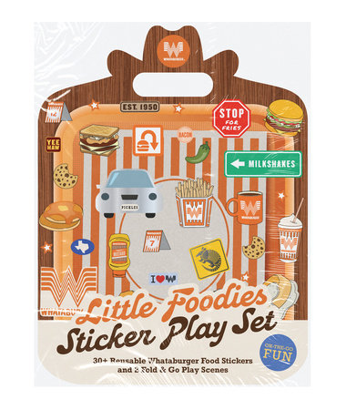 Little Foodies Reusable Sticker Play Set by Blue Star Press