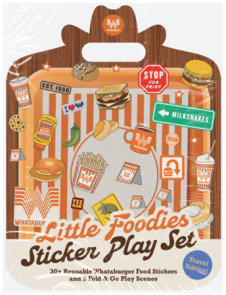 Little Foodies Reusable Sticker Play Set