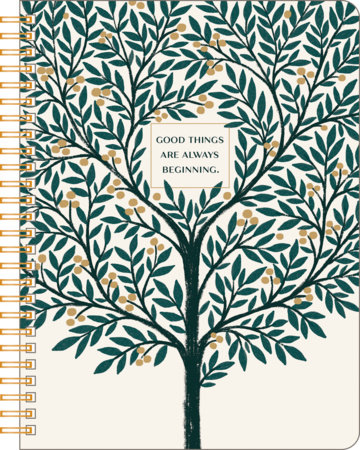 Spiral Notebook: Good Things Are Always Beginning.
