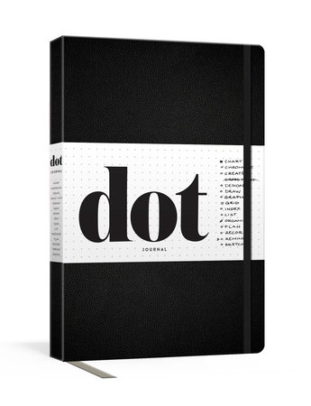 Dot Journal (Black) by Potter Gift