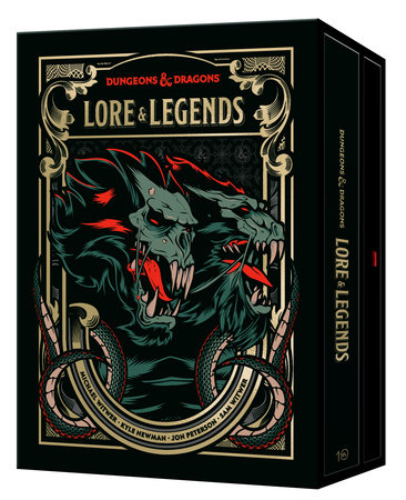 Lore & Legends [Special Edition, Boxed Book & Ephemera Set] by Michael Witwer, Kyle Newman, Jon Peterson, Sam Witwer and Official Dungeons & Dragons Licensed