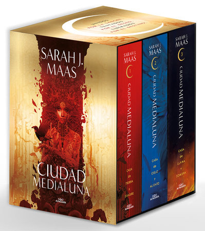 Estuche Ciudad Medialuna / Crescent City Box Set by Sarah J. Maas