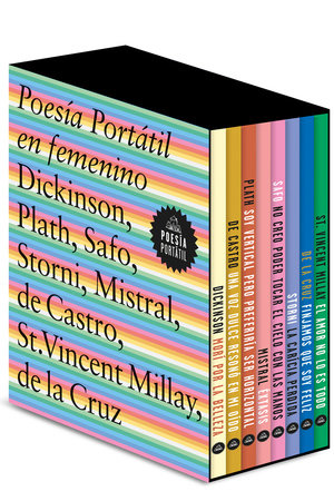 Estuche. Poesía Portátil en femenino / Portable Poetry in Feminine (Box Set) by Varios autores