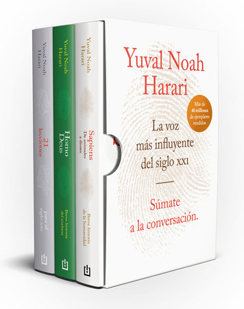 Estuche Harari (contiene: Sapiens; Homo Deus; 21 lecciones para el siglo XXI) / Yuval Noah Harari Books Set (Sapiens, Homo Deus, 21 Lessons for 21st Century) by Yuval Noah Harari