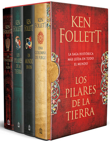 Estuche Saga: Los pilares de la tierra / Kingsbridge Novels Collection. (4 Boo ks Boxed Set) by Ken Follett