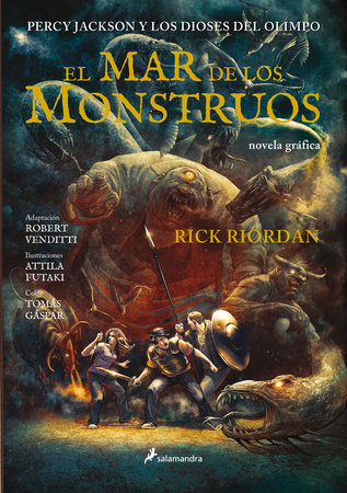 El mar de los monstruos. Novela gráfica / The Sea of Monsters: The Graphic Novel by Rick Riordan
