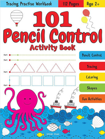 101 Pencil Control Activity Book For Kids: Tracing Practise Book Age 2+ by Wonder House Books