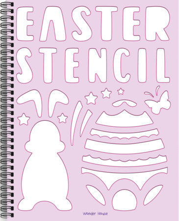 Easter Stencil Book by Wonder House Books