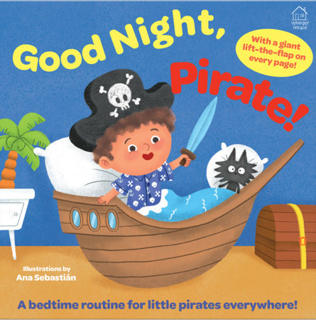 Lift the Flap Sleep Tight Pirate by Ana Sebastian