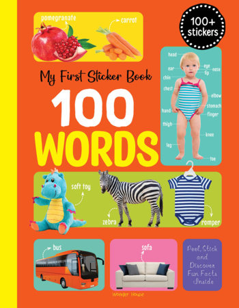 My First 100 Words Stickers by Wonder House Books
