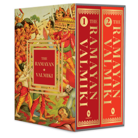 Ramayan of Valmiki: Volume 1 & 2 (Deluxe Hardbound Edition) Boxed Set, The by Valmiki