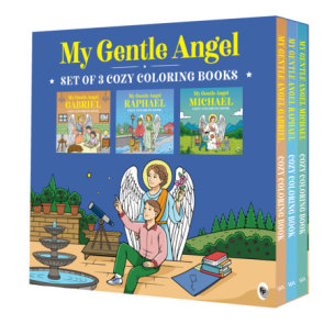 My Gentle Angel: Set of 3 Cozy Coloring Books