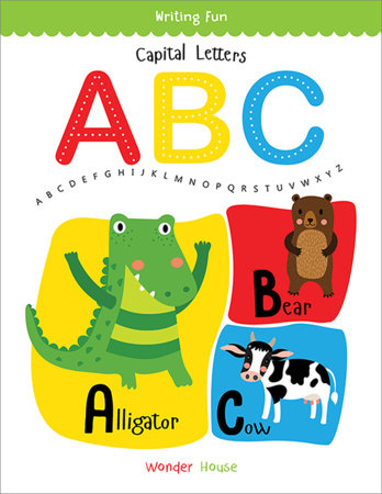 Capital Letters ABC: Write and practice Capital Letters A to Z book for kids (Writing Fun) by Wonder House Books