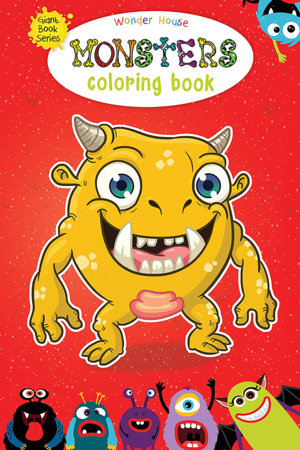 Monster Colouring Book (Giant Book Series): Jumbo Sized Colouring Books by Wonder House Books