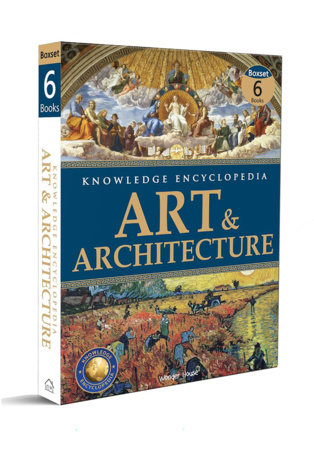Art & Architecture - Collection of 6 Books : Knowledge Encyclopedia For Children (BOX SET) by Wonder House Books