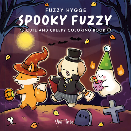 Fuzzy Hygge: Spooky Fuzzy Coloring Book by Vivi Tinta
