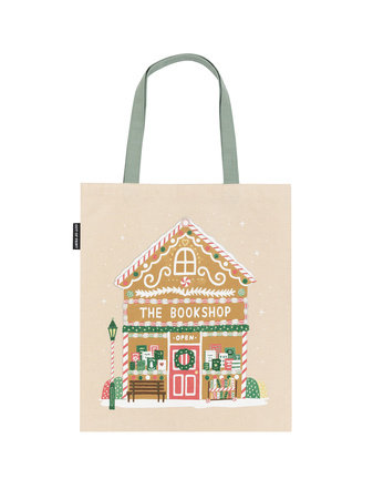 Gingerbread Bookshop Tote Bag by Out of Print