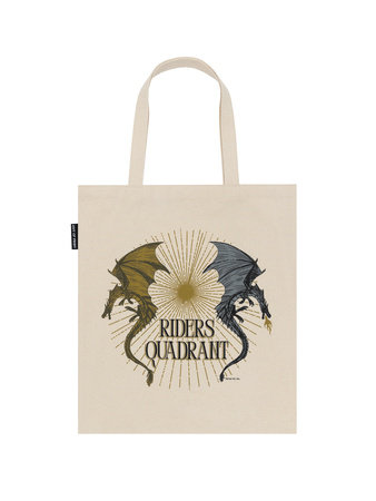 Rebecca Yarros's Fourth Wing: Riders Quadrant Tote Bag by Out of Print