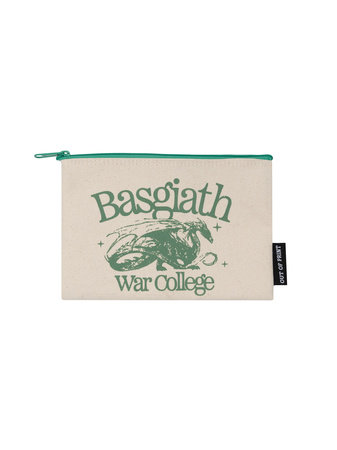 Rebecca Yarros's Fourth Wing: Basgiath War College Pouch by Out of Print