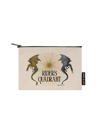 Rebecca Yarros's Fourth Wing: Riders Quadrant Pouch by Out of Print