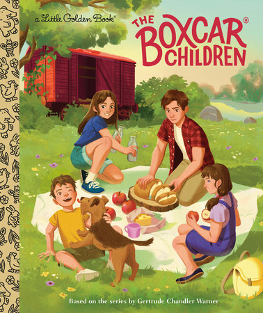 The Boxcar Children Little Golden Book by Gertrude Chandler Warner