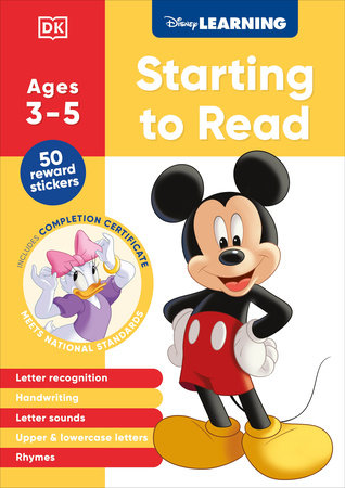 Disney Learning Starting to Read (Ages 3-5) by DK