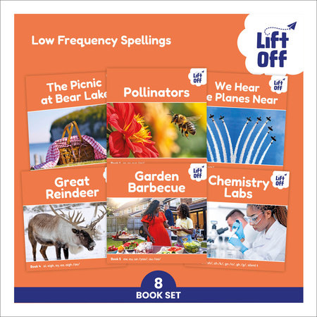 Phonic Books Lift Off Readers Low Frequency Spellings by Phonic Books