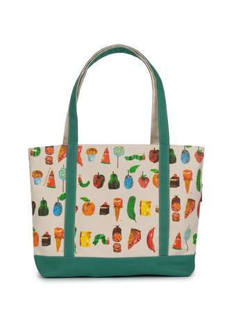 The Very Hungry Caterpillar Large Zippered Tote by Out of Print