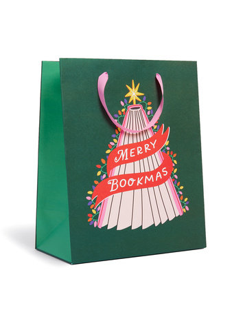 Merry Bookmas (2025) Gift Bag (Large) by Out of Print