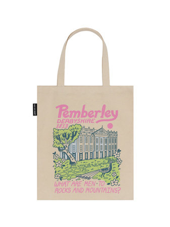 Jane Austen's Pride and Prejudice: Pemberley Tote Bag by Out of Print
