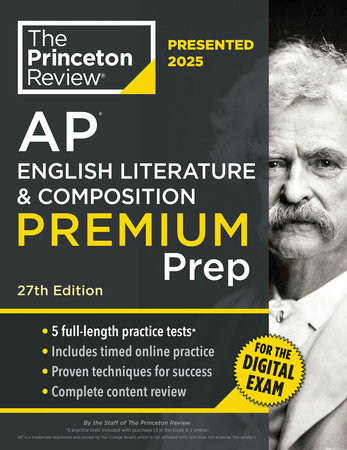 Princeton Review AP English Literature & Composition Premium Prep, 27th Edition by The Princeton Review