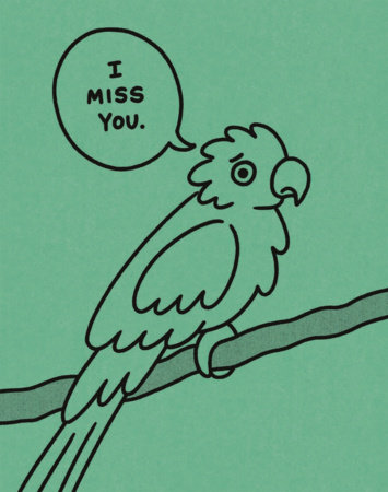 Humor Us Greeting Cards: Get Well - I Miss You (Pack of 6) by COMPENDIUM