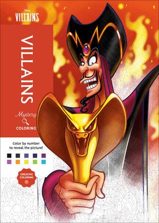 Disney Mystery Coloring: Disney Villains