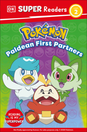 DK Super Readers Level 2 Pokémon Paldean First Partners by DK